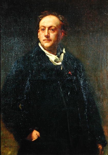 Theodore de Banville (1823-91) 1868 af Alfred Dehodencq