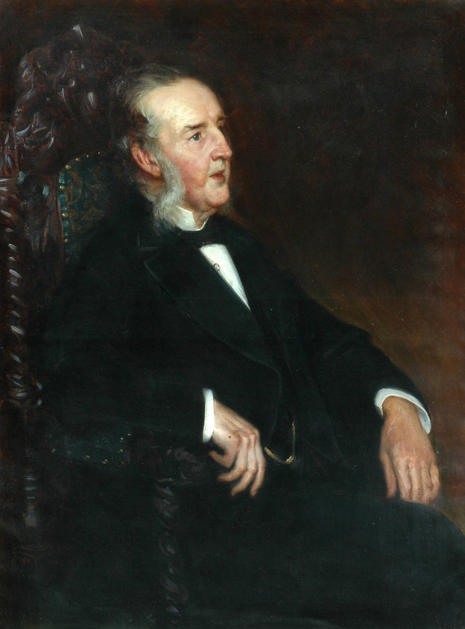 Abraham Greenwood Eastwood (olie på lærred) af Alfred Edward (attr.to) Emslie