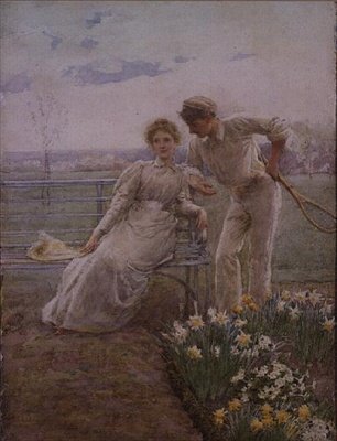 En romantisk distraktion af Alfred Edward Emslie