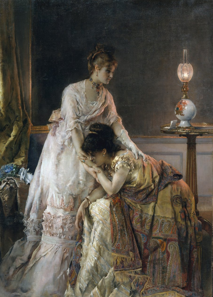 Efter bolden af Alfred Emile Stevens