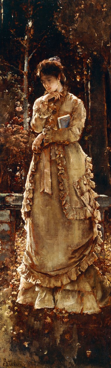 Efterår, 1874 af Alfred Emile Stevens