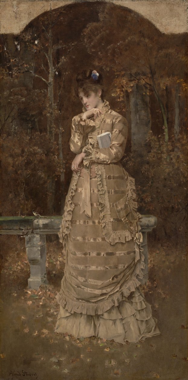 Efterår, 1877 af Alfred Emile Stevens