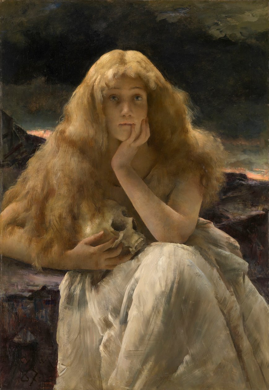 Maria Magdalene af Alfred Emile Stevens