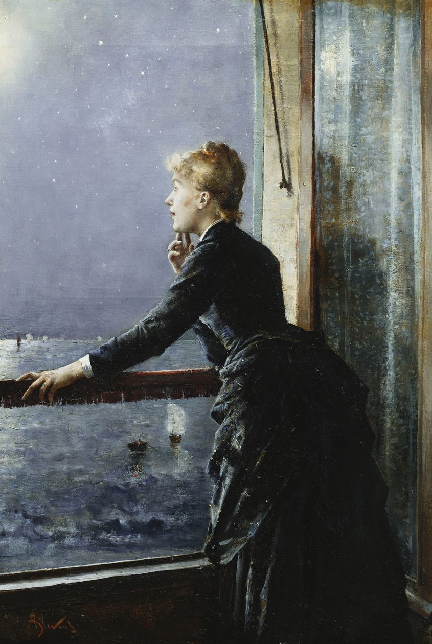 Mælkevejen; La Voie Lactee, ca. 1885 af Alfred Emile Stevens