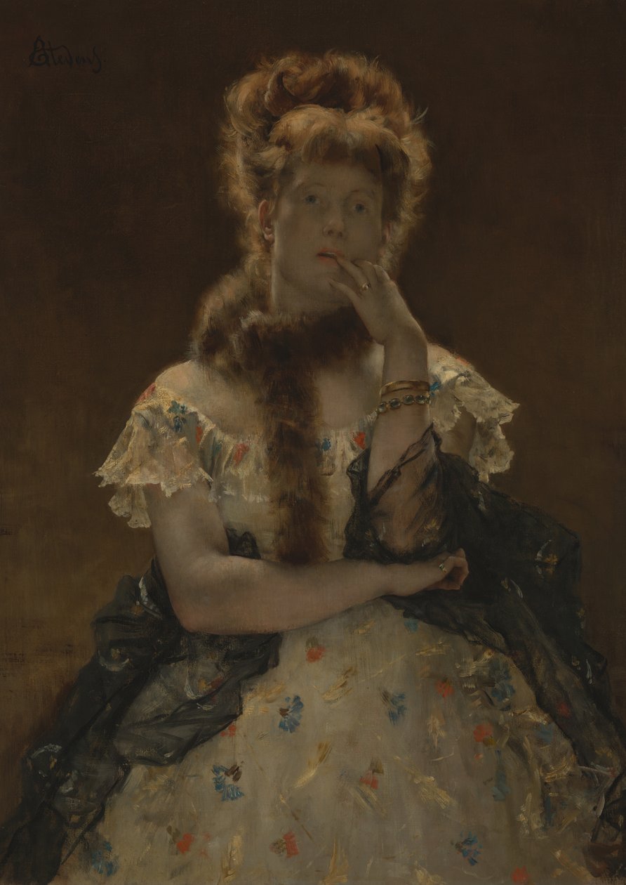 Den parisiske sfinks af Alfred Emile Stevens