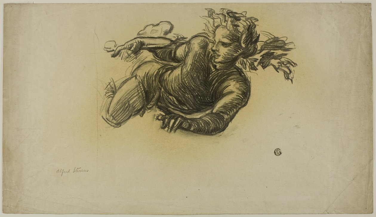 Flyvende figur af Alfred George Stevens