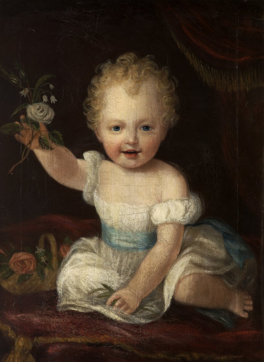Den 3. Lord de Tabley, i alderen to år, c.1837 af Alfred Emile Stevens