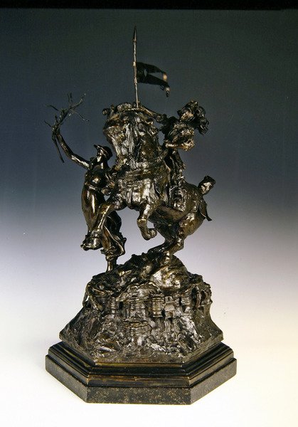 St George and the Dragon, Victory Leading (bronze) af Alfred Gilbert