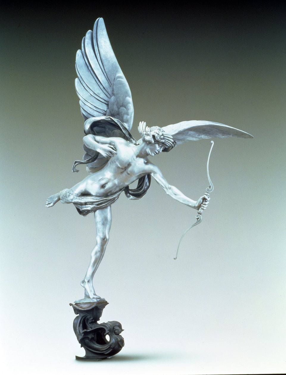 The Angel of Christian Charity, en kopi af Eros fra The Shaftesbury Memorial, 1893 (aluminium) af Alfred Gilbert