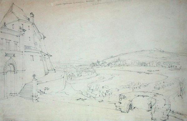 Krakow, 1827 af Alfred Gomersal Vickers