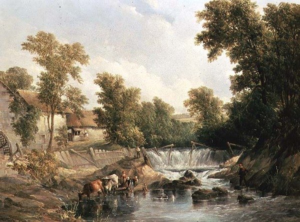 Landskab af Alfred Gomersal Vickers