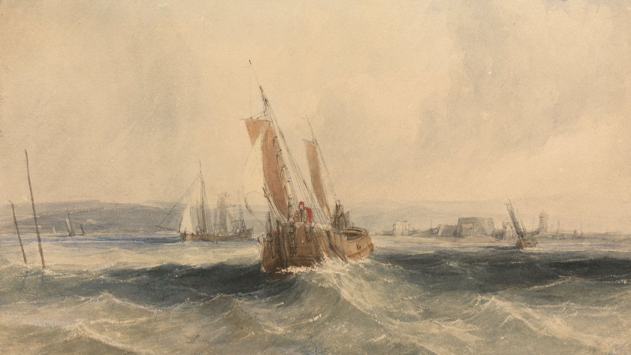 Forsendelse fra Isle of Wight af Alfred Gomersal Vickers