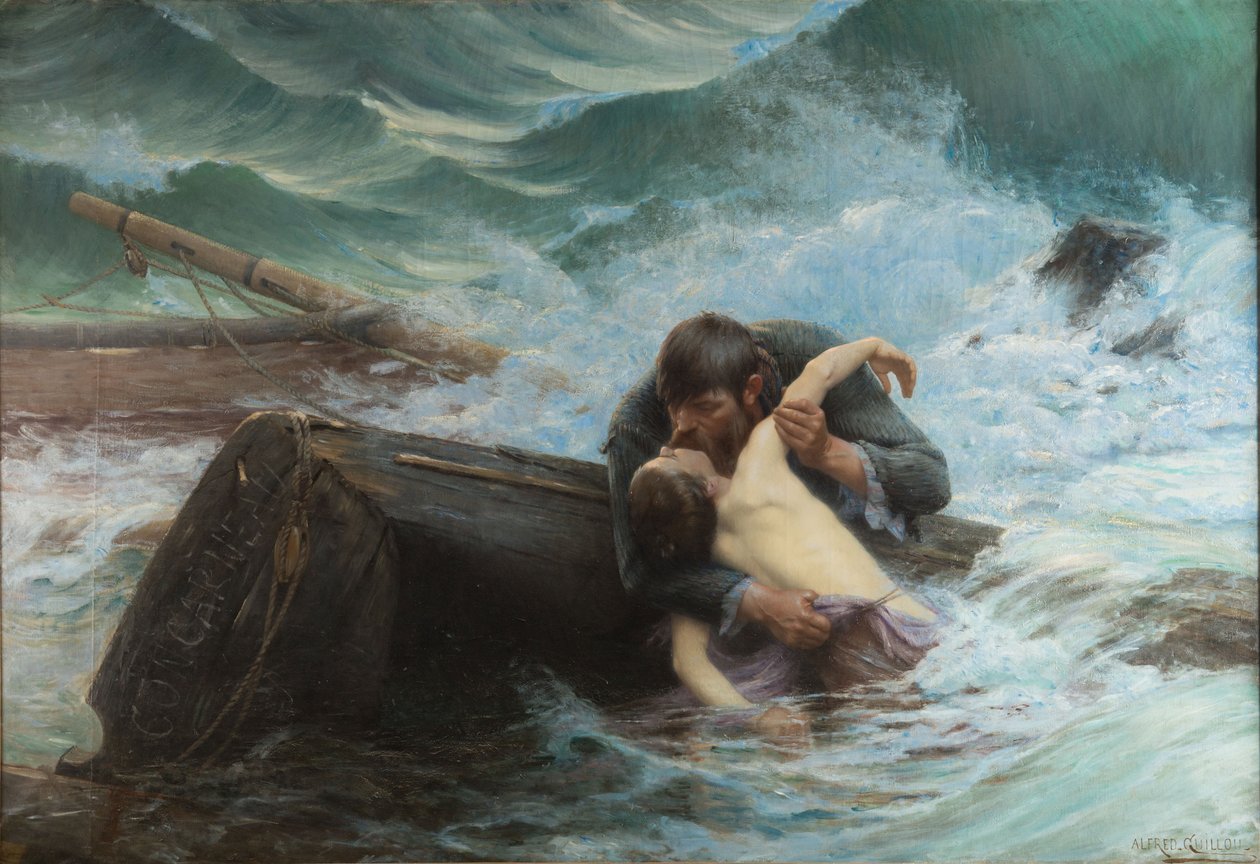 Engelsk: Adieu!  Adieu! af Alfred Guillou