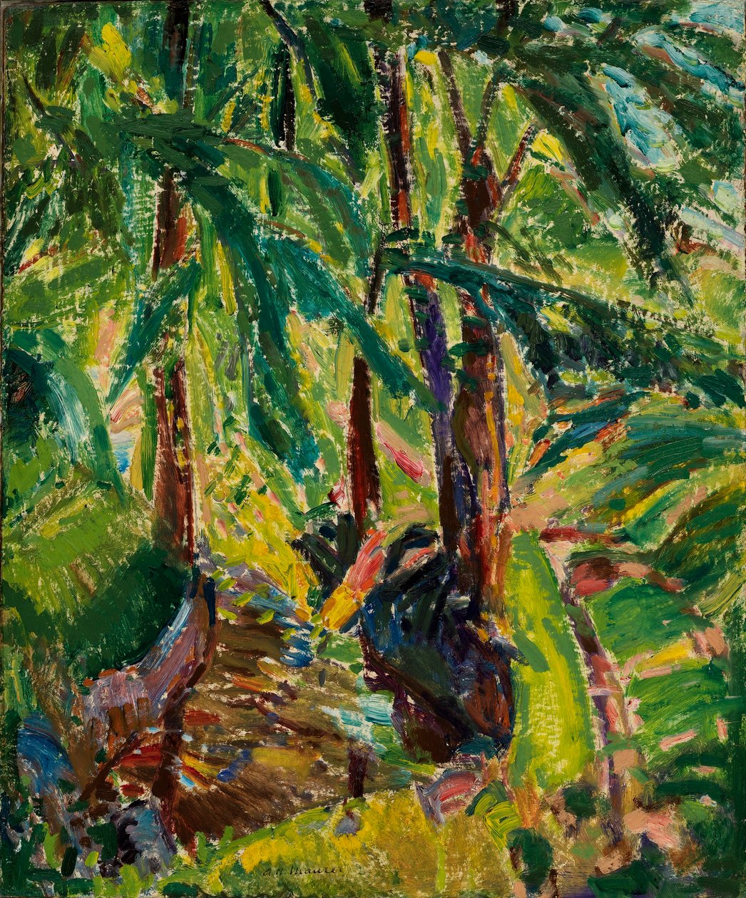 Landskab af Alfred H. Maurer
