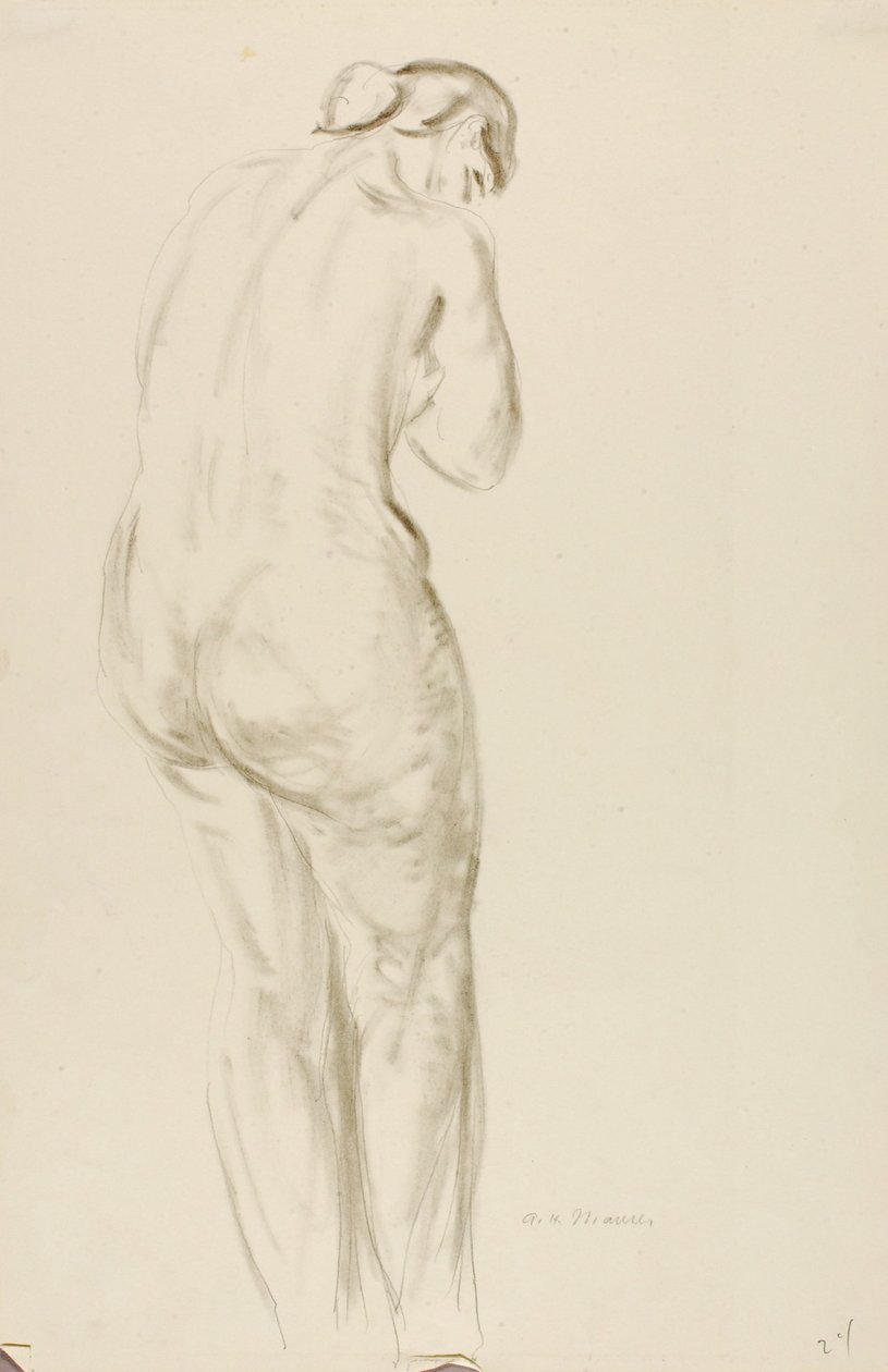 Stående nøgen af Alfred H. Maurer
