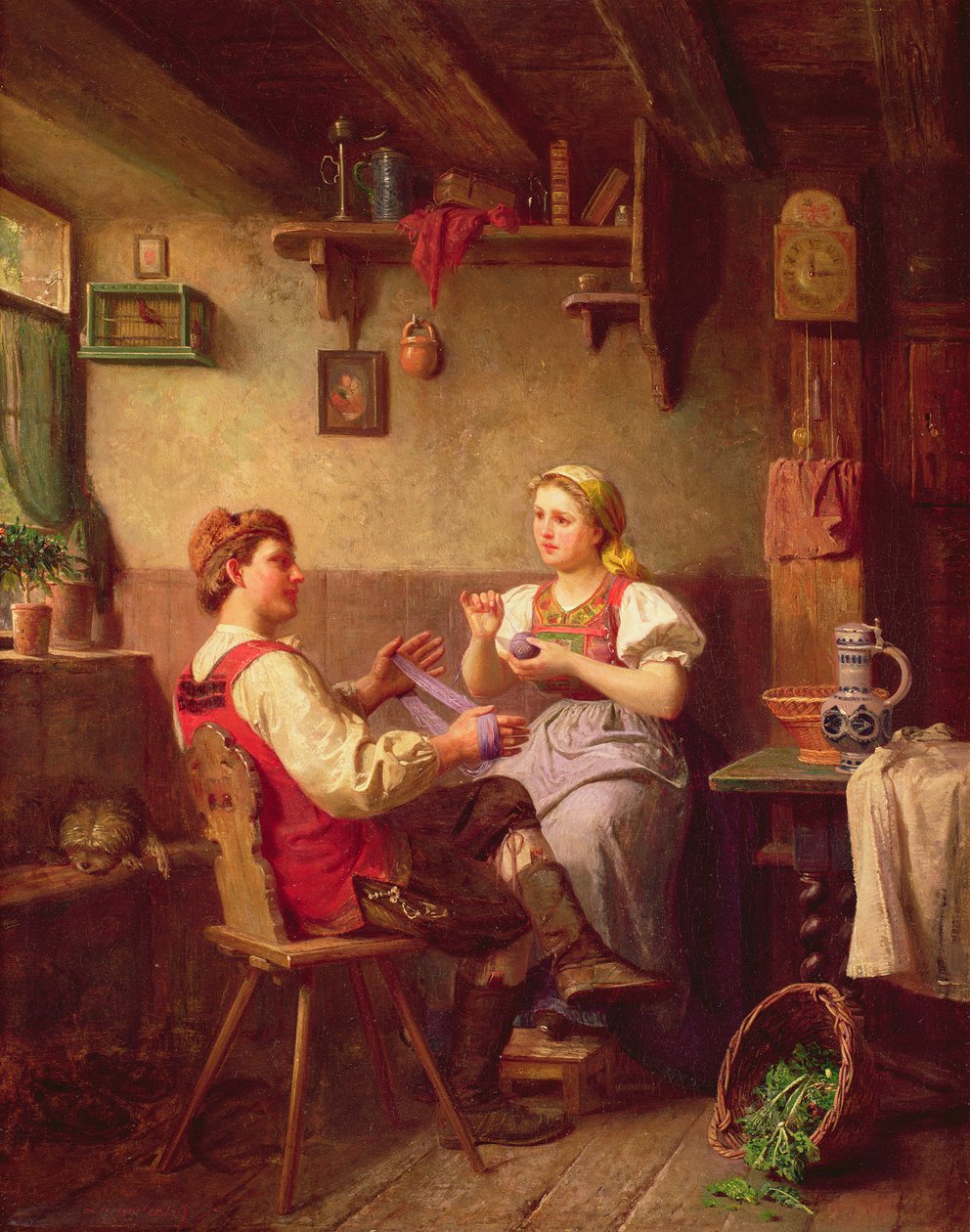 Snoende uld af Alfred Hamacher