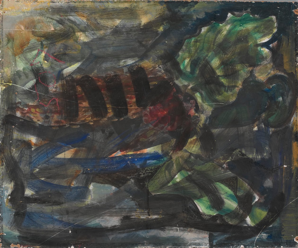 Æbler og nødder af Alfred Henry Maurer