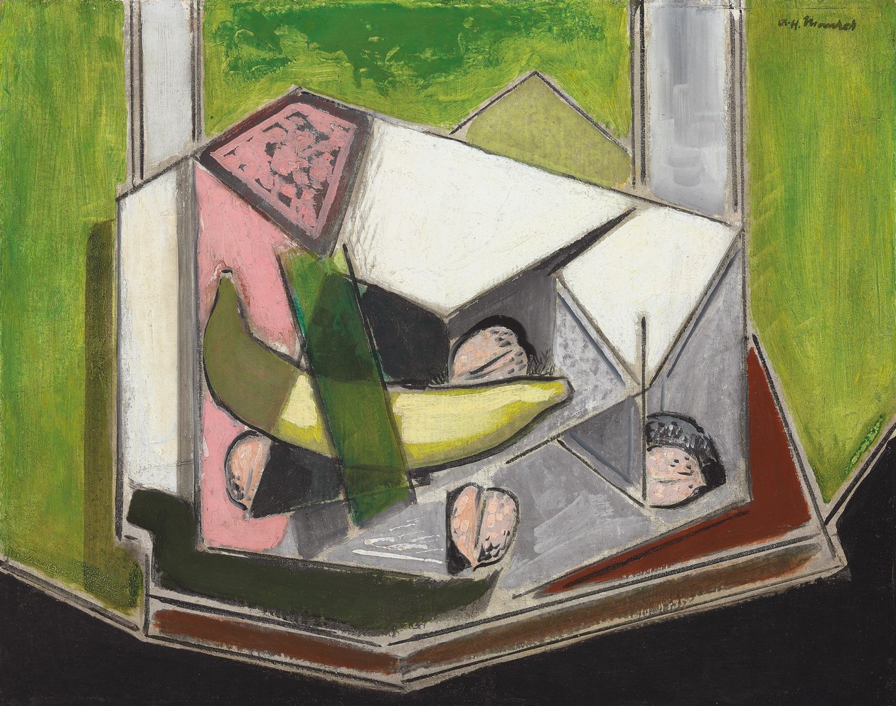 Kubistisk Stilleben af Alfred Henry Maurer