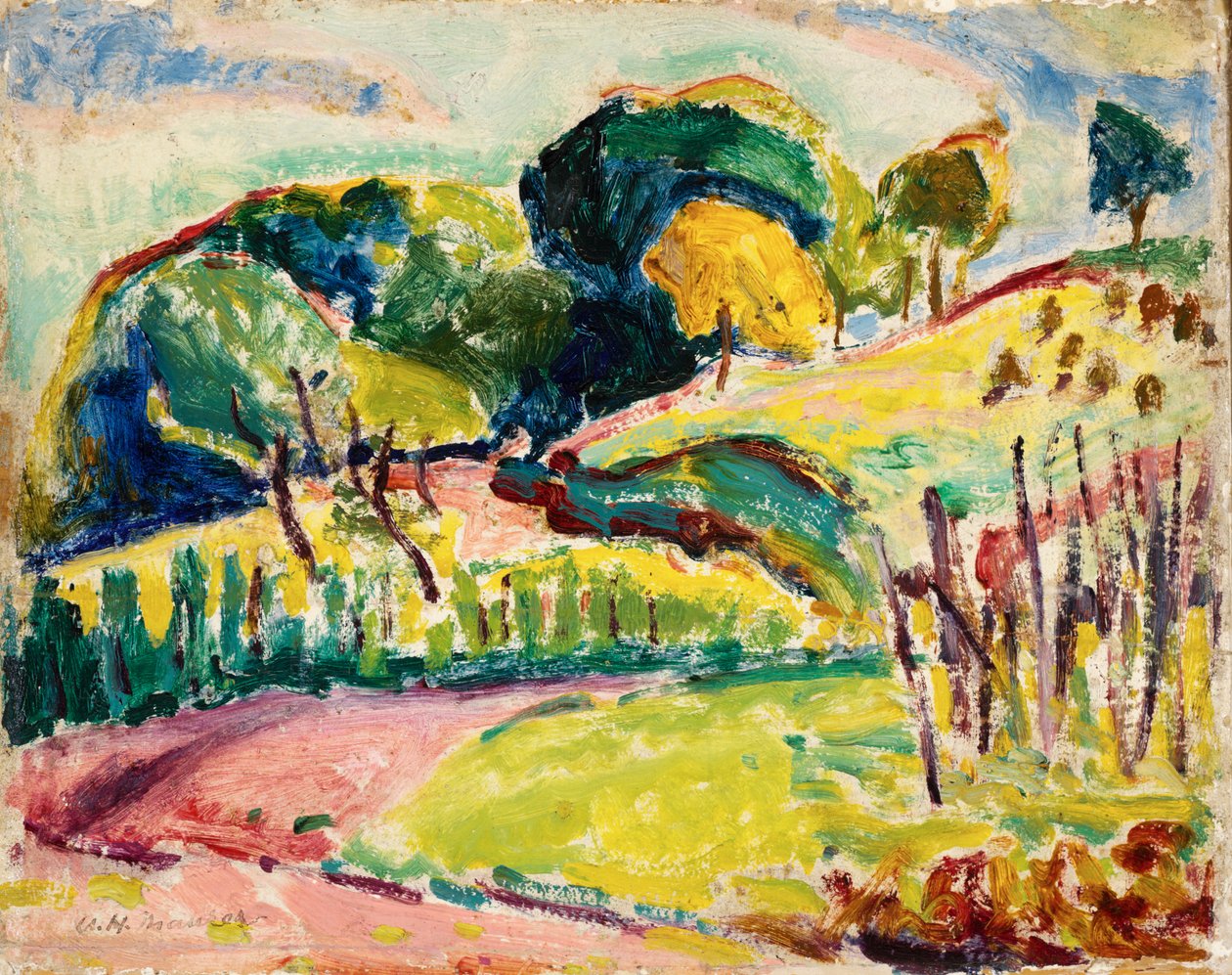 Bakker af Alfred Henry Maurer