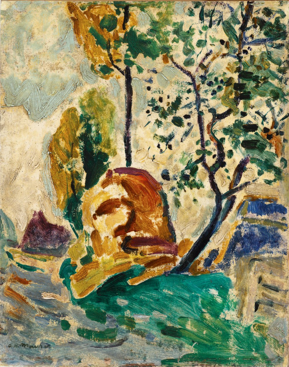 Landskab af Alfred Henry Maurer