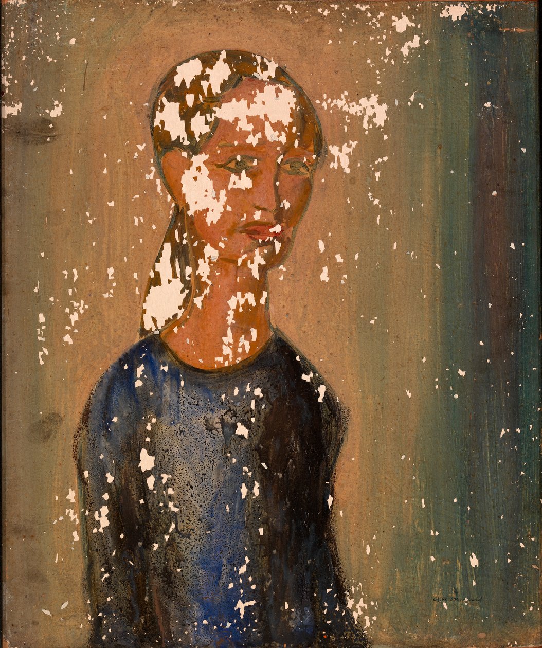 Portræt af en kvinde, 1920-1925. af Alfred Henry Maurer