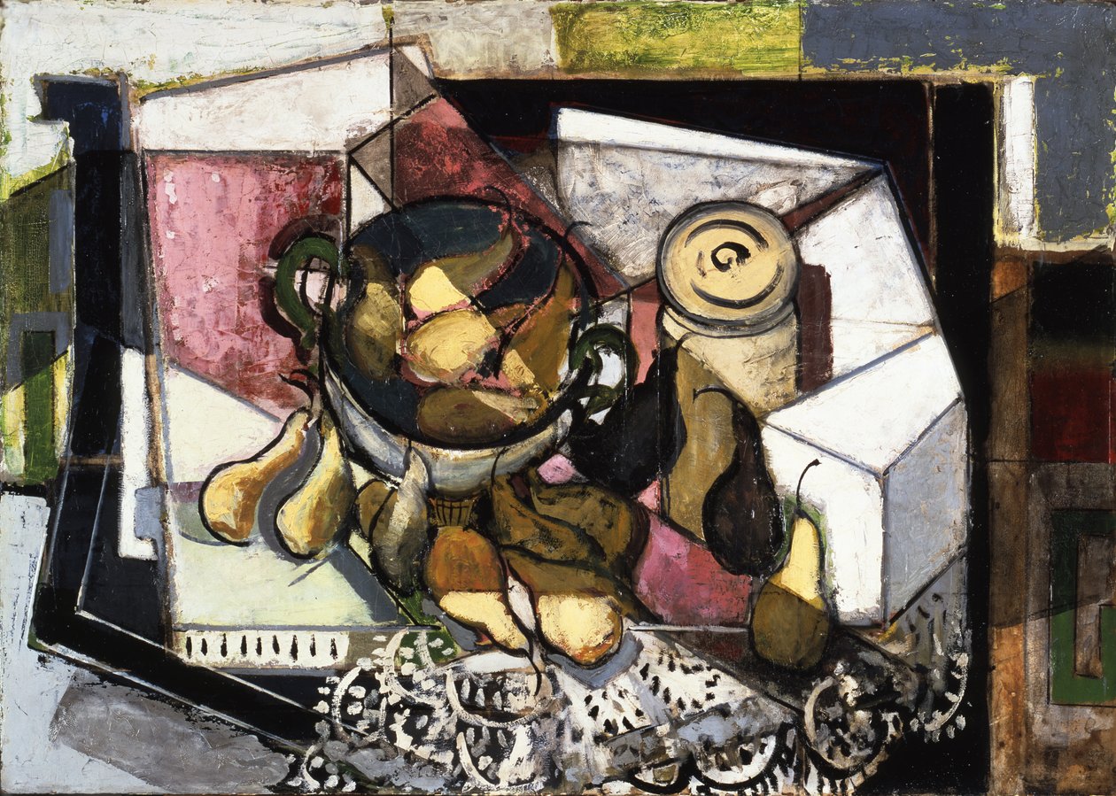 Stilleben med pærer, ca. 1930-31 af Alfred Henry Maurer