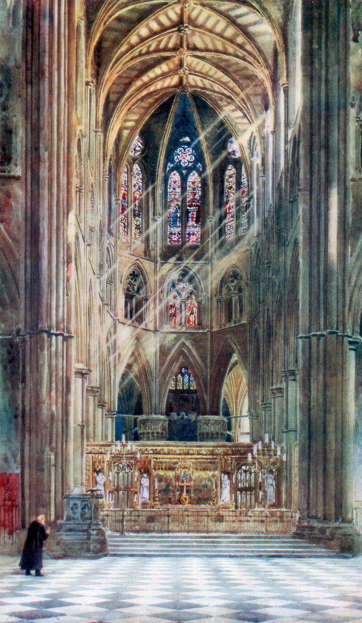 Westminster Abbey, London, 1902 af Alfred Hugh Fisher