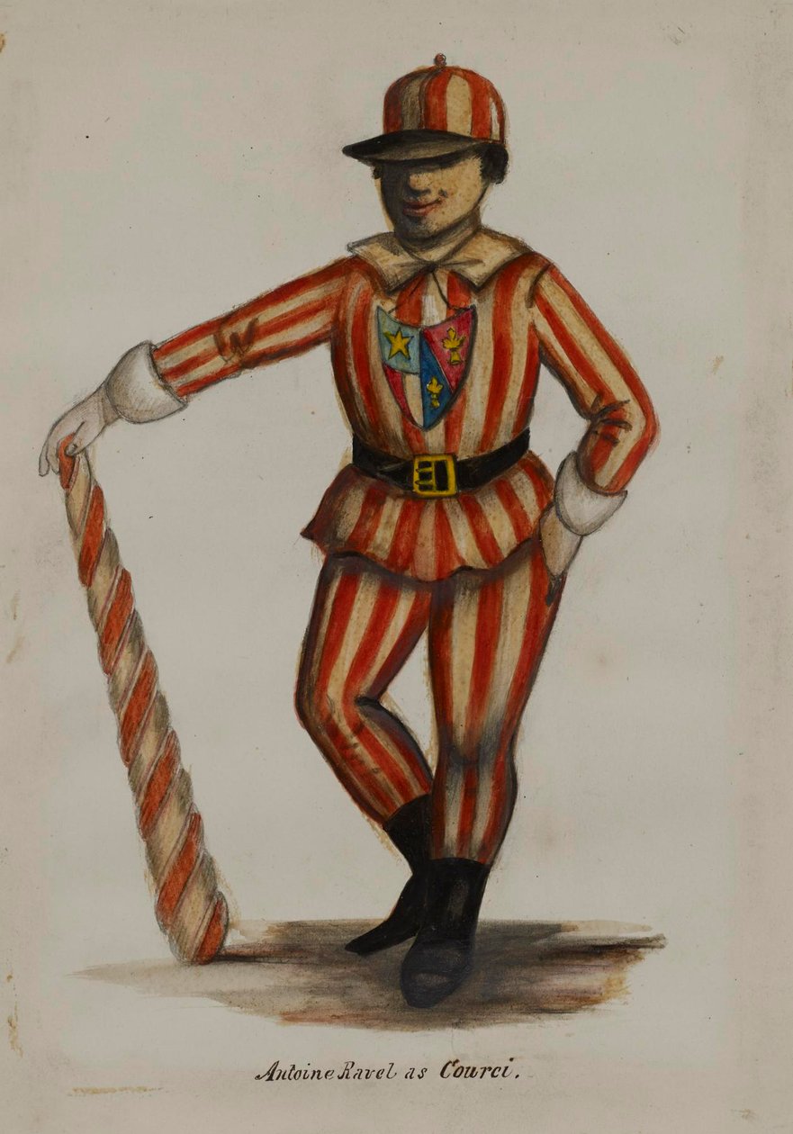 Antoine Ravel som Courci af Alfred Jacob Miller