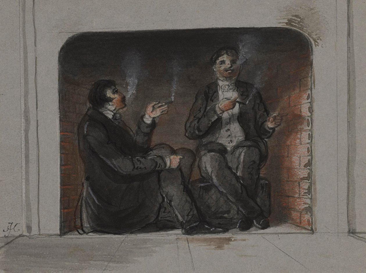 Cigarrygere af Alfred Jacob Miller