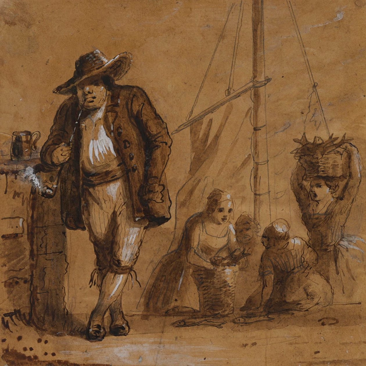 Hans, tyskeren af Alfred Jacob Miller