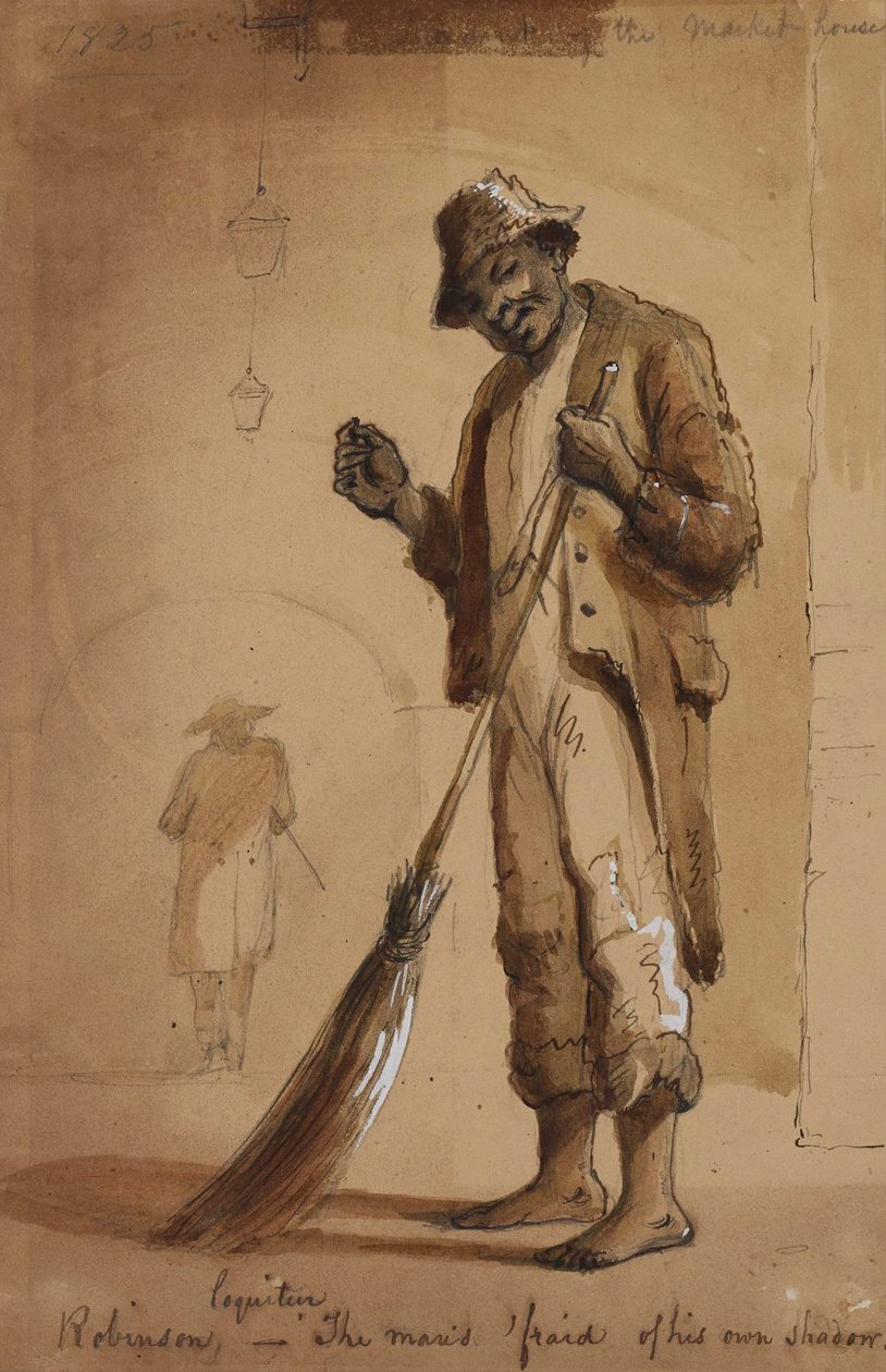 Hændelsen ved Markedshuset af Alfred Jacob Miller