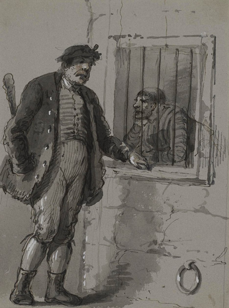 Irsk skænderi af Alfred Jacob Miller
