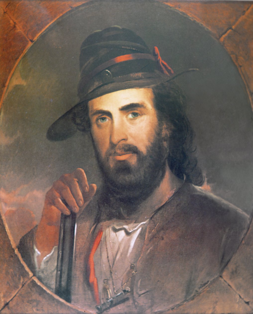 Joseph R. Walker (1798-1876) (olie på lærred) af Alfred Jacob Miller