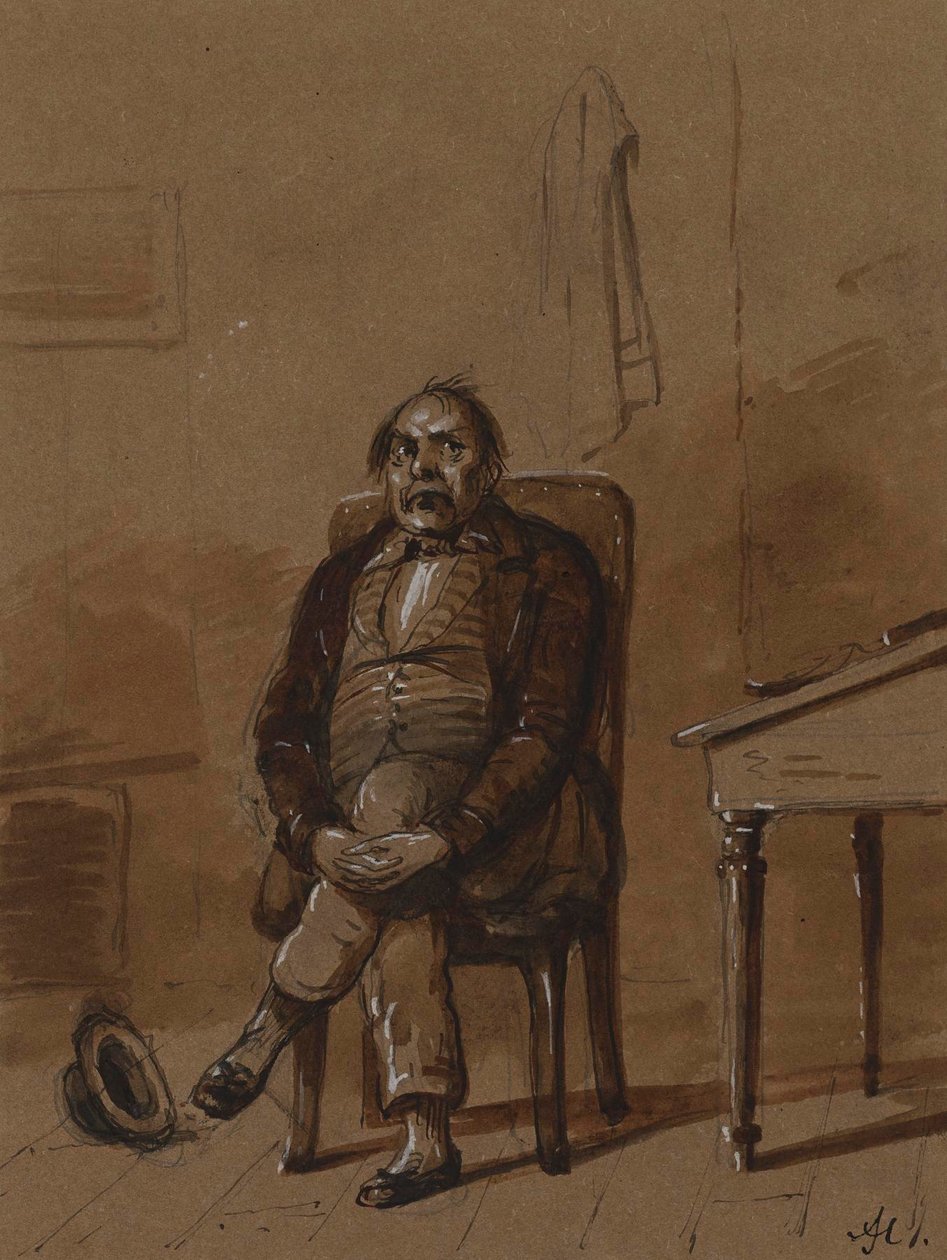 Jeg er aldrig glad, undtagen når jeg har det elendigt af Alfred Jacob Miller