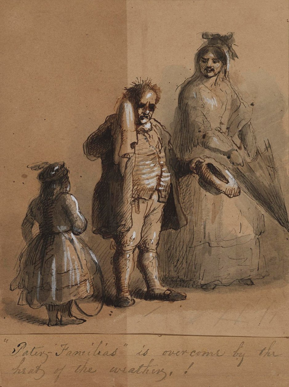 Familiefar af Alfred Jacob Miller