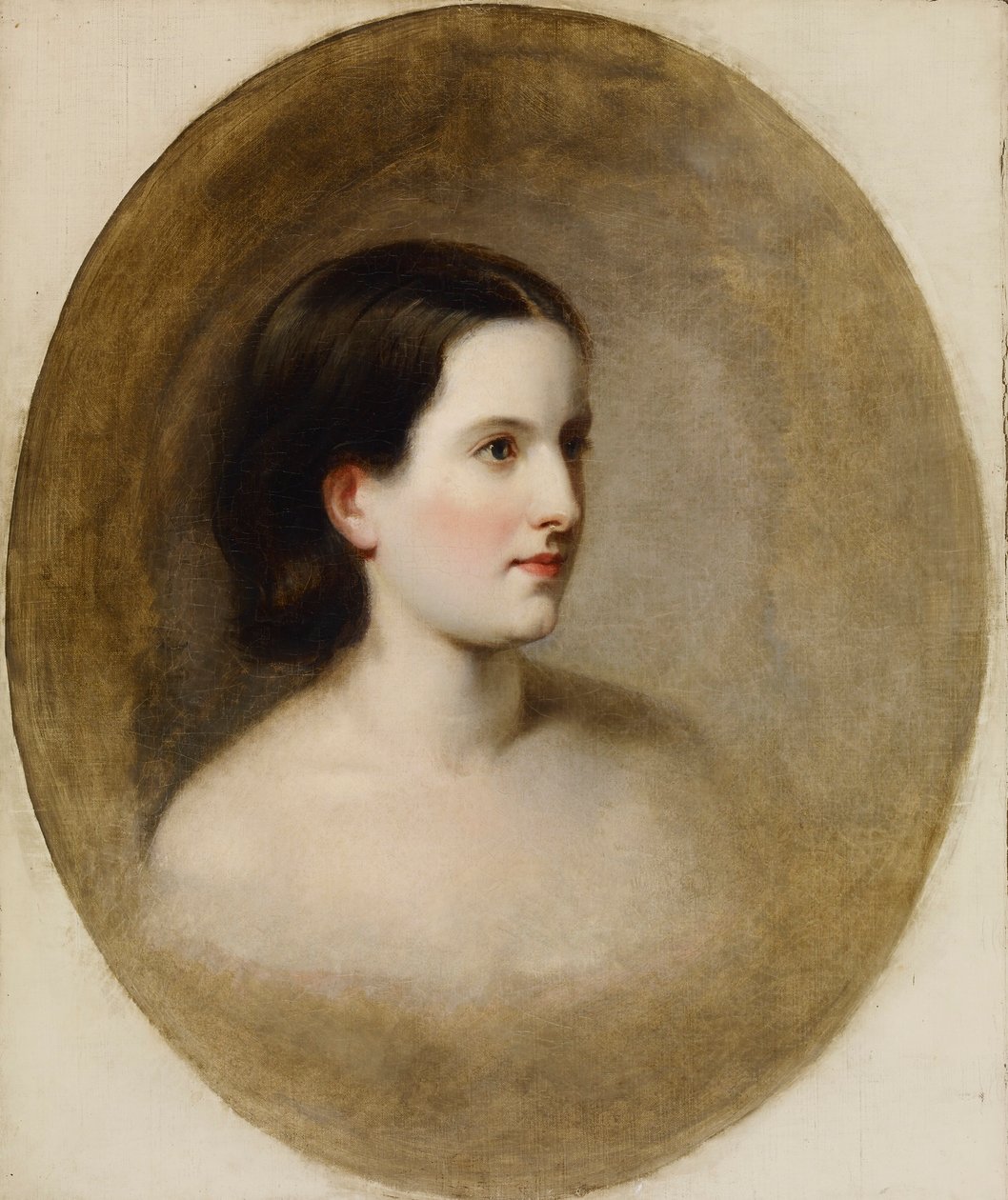 Portræt af Jane Breckenridge af Alfred Jacob Miller