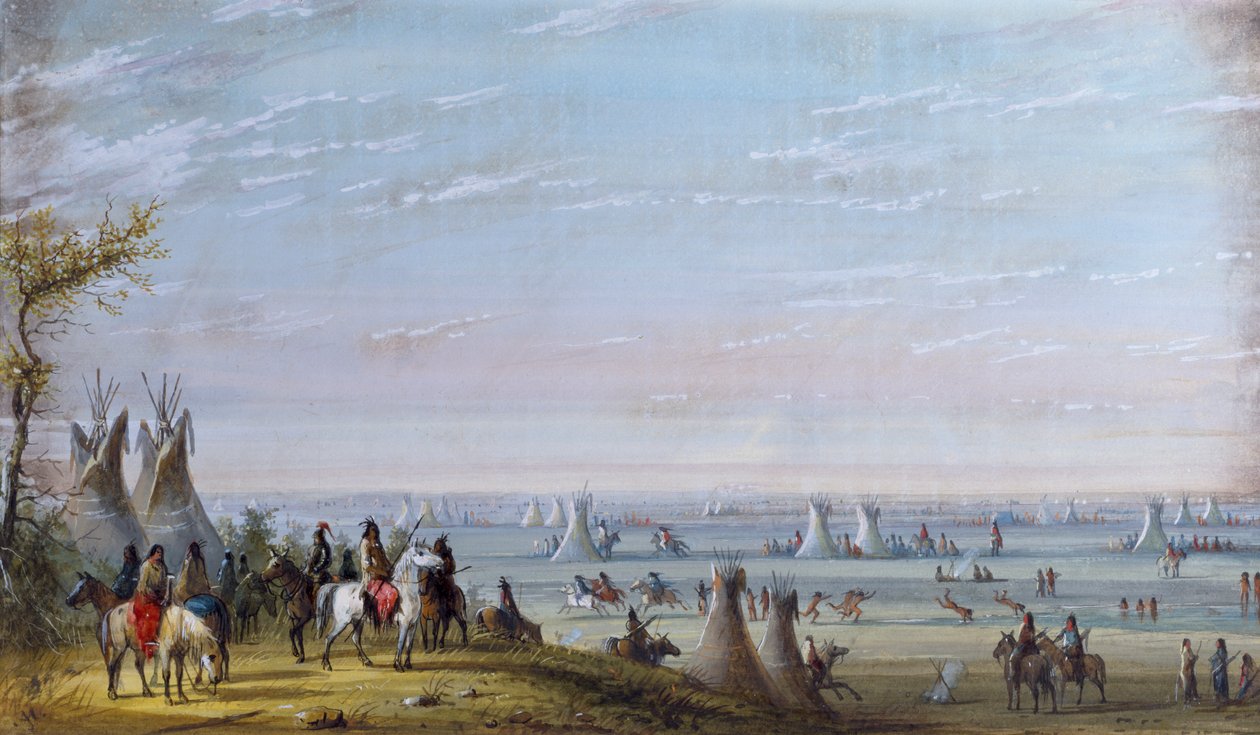 Aftale af Alfred Jacob Miller