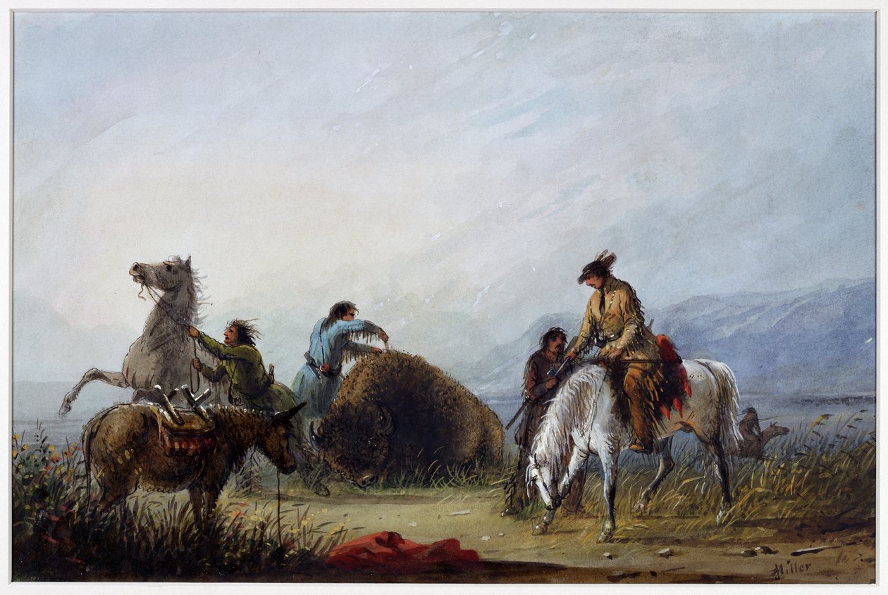 Sådan tilberedes Hump Rib af Alfred Jacob Miller