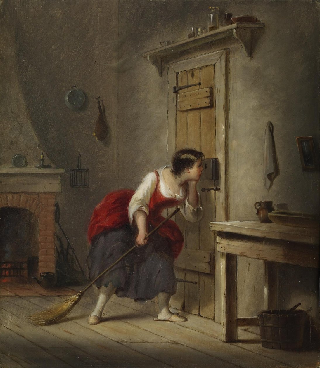 Markisinden (fra Dickens’ »The Old Curiosity Shop«) af Alfred Jacob Miller