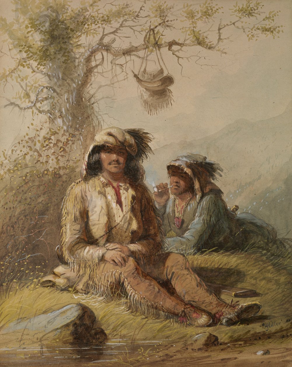 Fangere af Alfred Jacob Miller