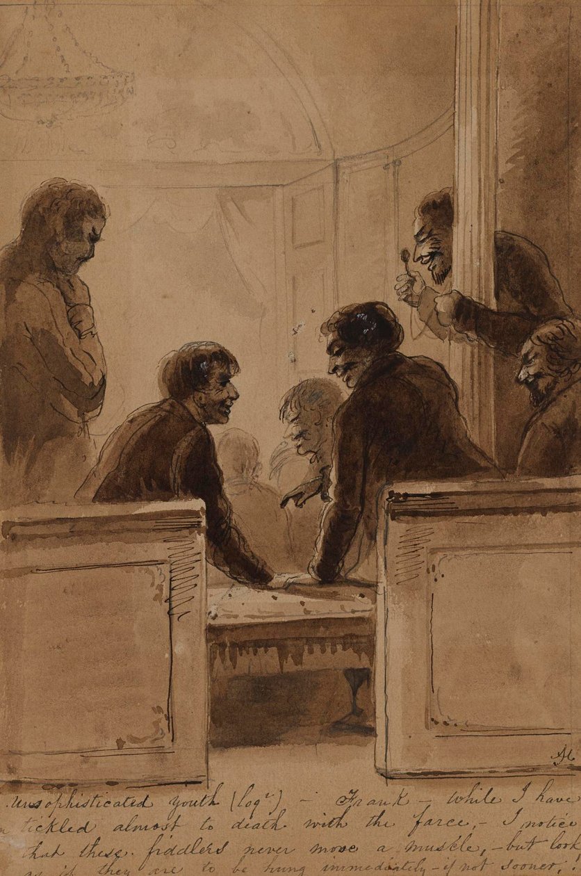 Uforstilt ungdom af Alfred Jacob Miller