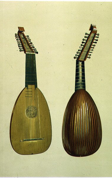 Lute, italiensk af Alfred James Hipkins