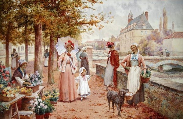 Blomstersælgeren af Alfred Jr. Glendening
