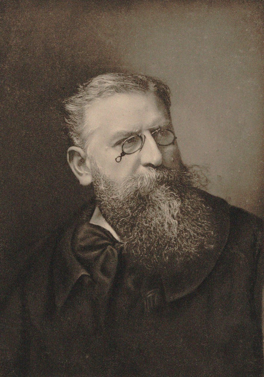Portræt af komponisten Raoul Pugno 1852-1914, ca. 1900-1910. af Alfred Konstantinovich Fedetsky