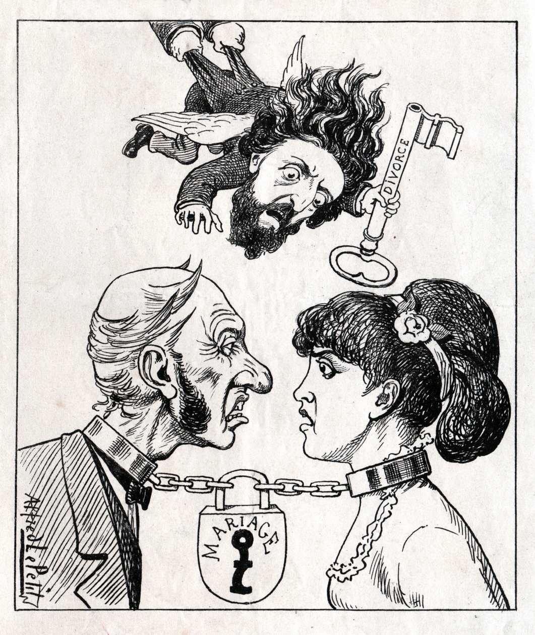 Alfred Naquet. af Alfred Le Petit