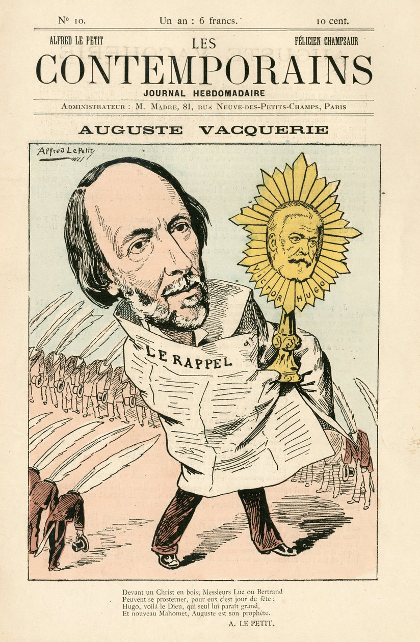 Cover af "" Les Contemporains"", nummer 10 af Alfred Le Petit