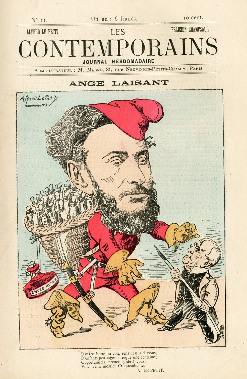 Cover af "" Les Contemporains"", nummer 11 af Alfred Le Petit
