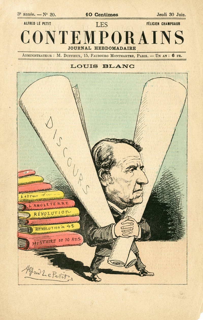 Cover af "" Les Contemporains"", nummer 20 af Alfred Le Petit