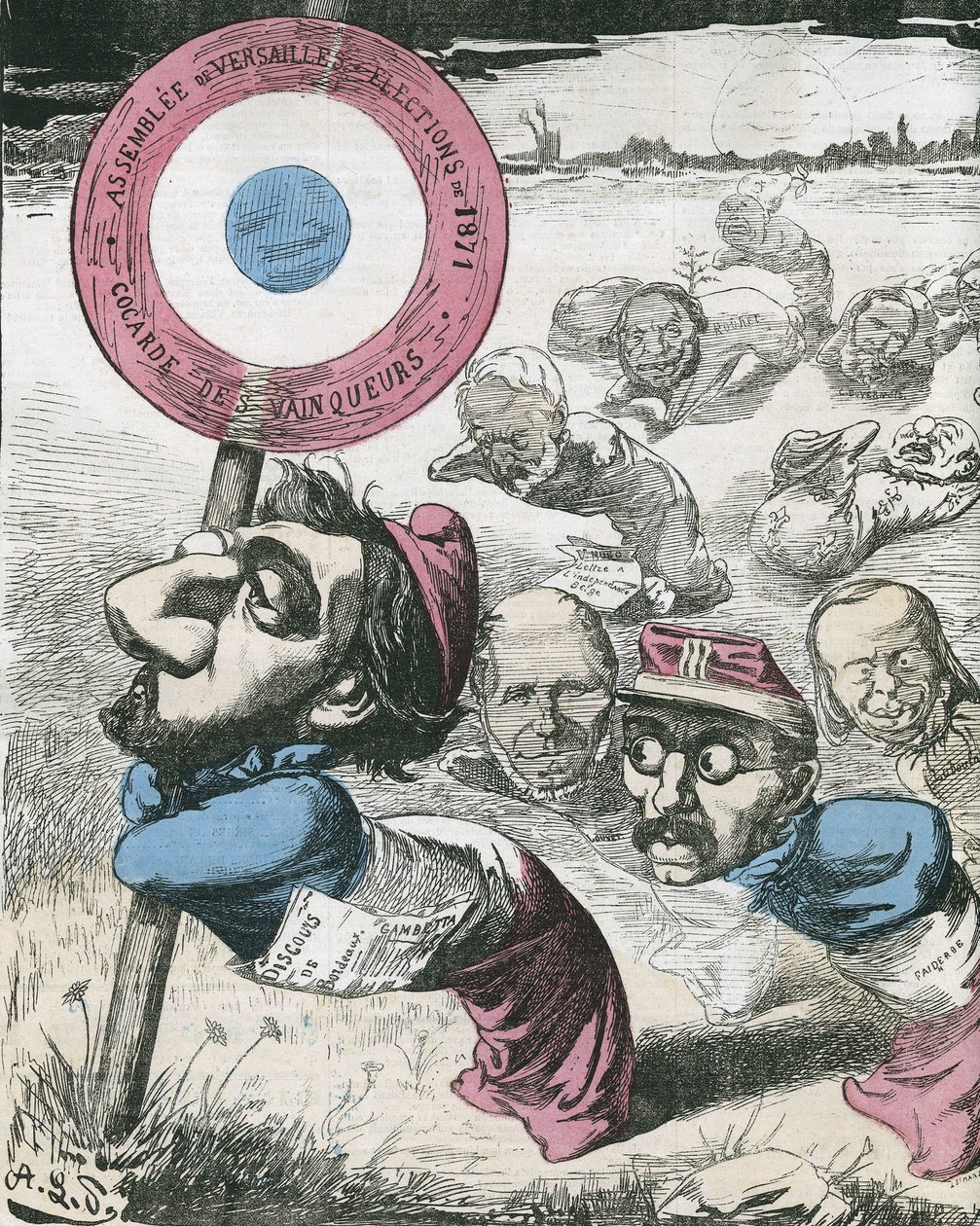 Valgkamp den 2. juli af Alfred Le Petit