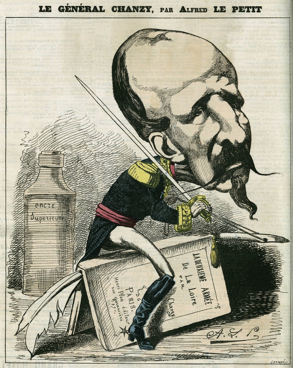 General Antoine Alfred Chanzy af Alfred Le Petit